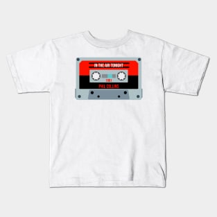 Phil Collins Classic Retro Cassette Kids T-Shirt